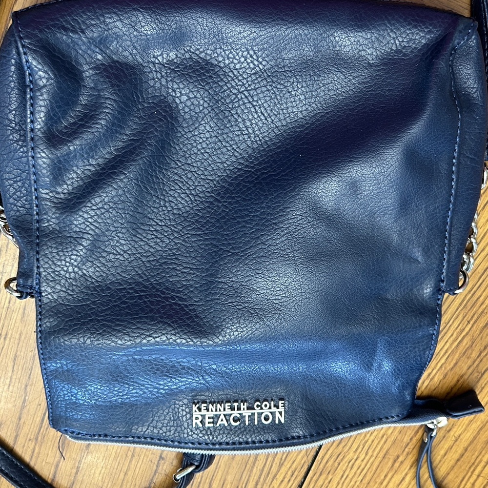 Kenneth Cole Reaction Navy Crossbody Purse